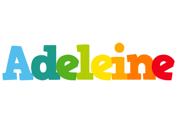 Adeleine rainbows logo