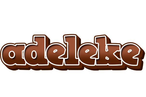 Adeleke brownie logo