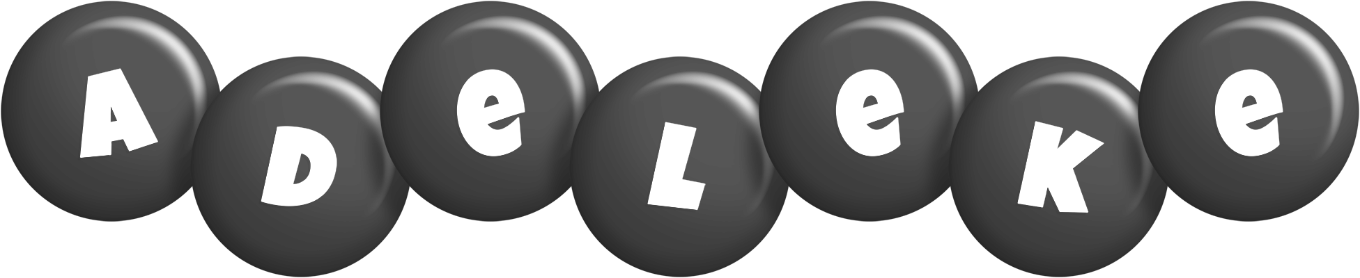 Adeleke candy-black logo