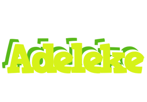 Adeleke citrus logo