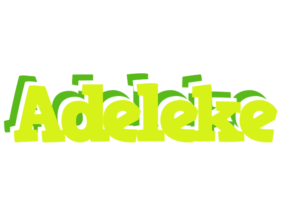 Adeleke citrus logo