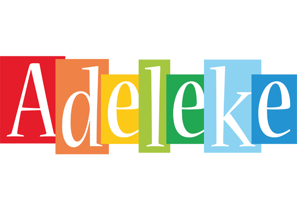 Adeleke colors logo