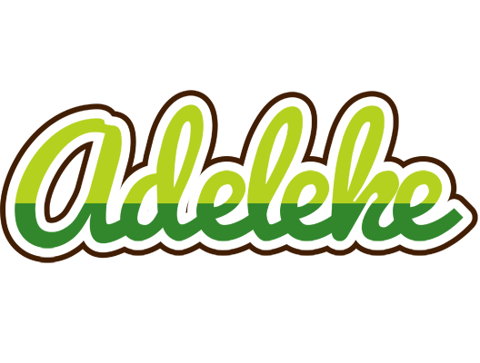 Adeleke golfing logo