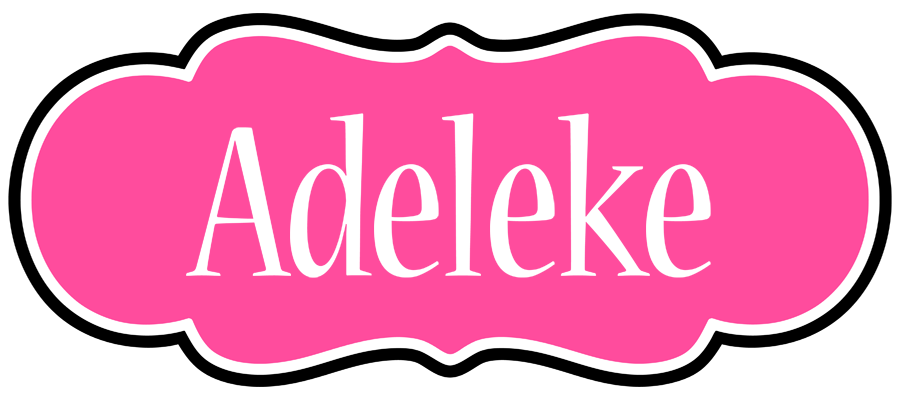 Adeleke invitation logo