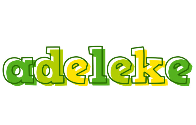 Adeleke juice logo