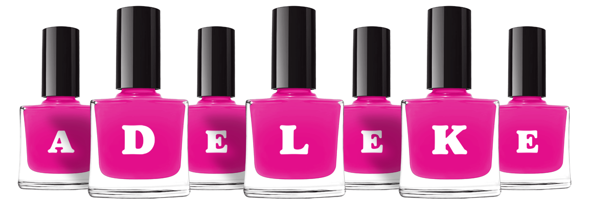 Adeleke nails logo
