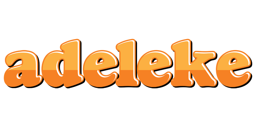 Adeleke orange logo