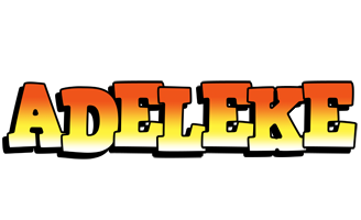 Adeleke sunset logo