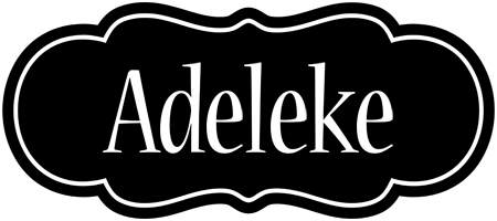 Adeleke welcome logo