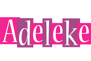 Adeleke whine logo