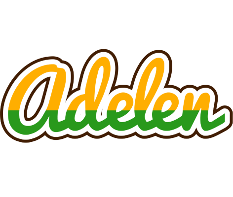 Adelen banana logo