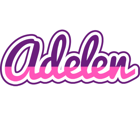 Adelen cheerful logo