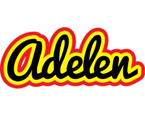 Adelen flaming logo