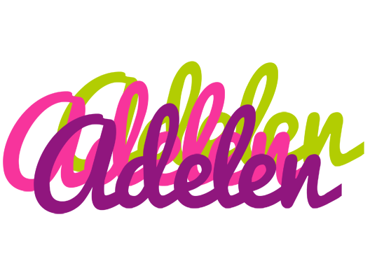 Adelen flowers logo