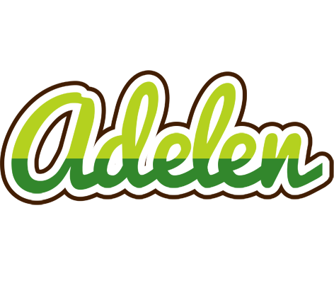 Adelen golfing logo