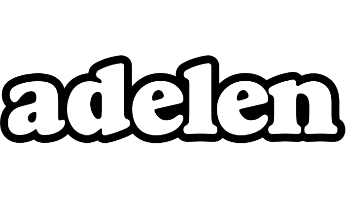 Adelen panda logo