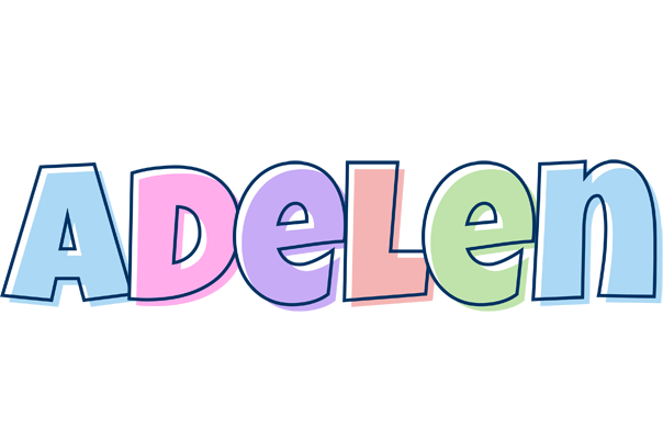 Adelen pastel logo