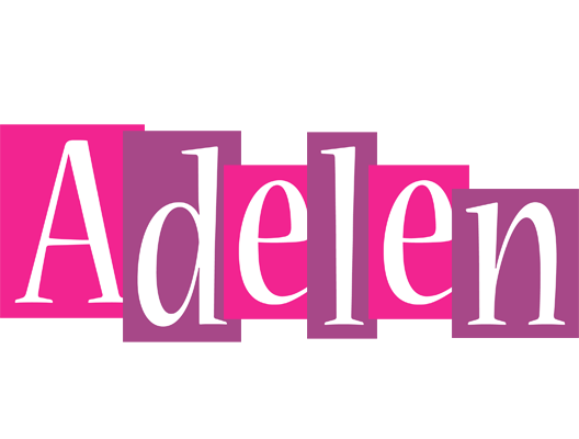 Adelen whine logo