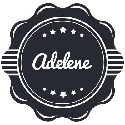 Adelene badge logo