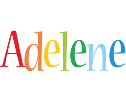 Adelene birthday logo