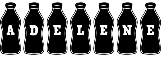 Adelene bottle logo