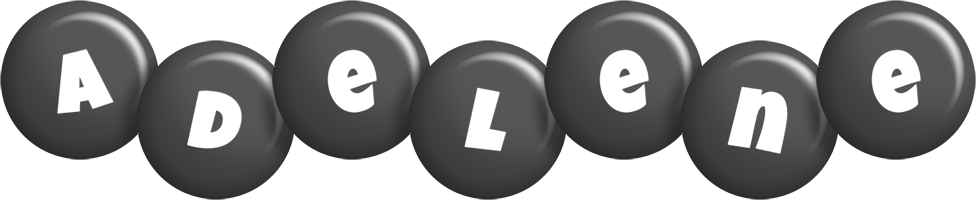 Adelene candy-black logo