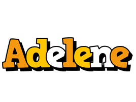 Adelene cartoon logo