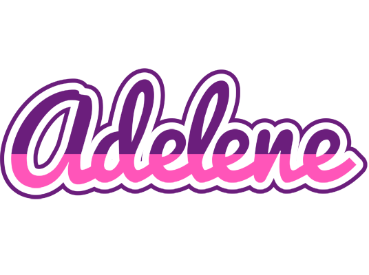 Adelene cheerful logo