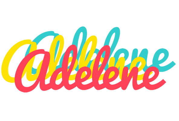 Adelene disco logo