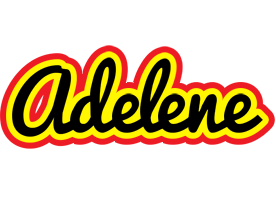 Adelene flaming logo