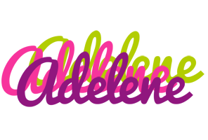 Adelene flowers logo