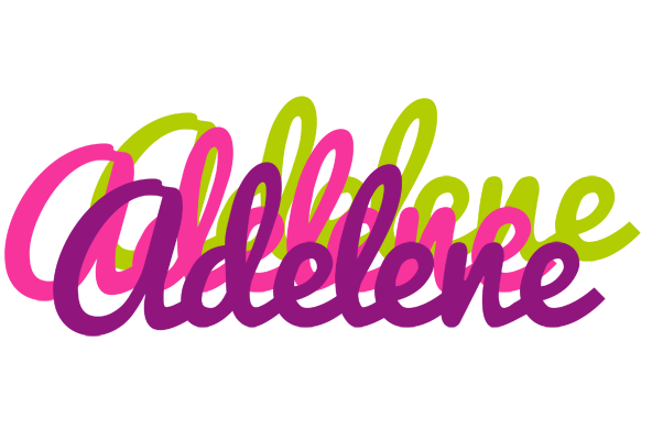 Adelene flowers logo