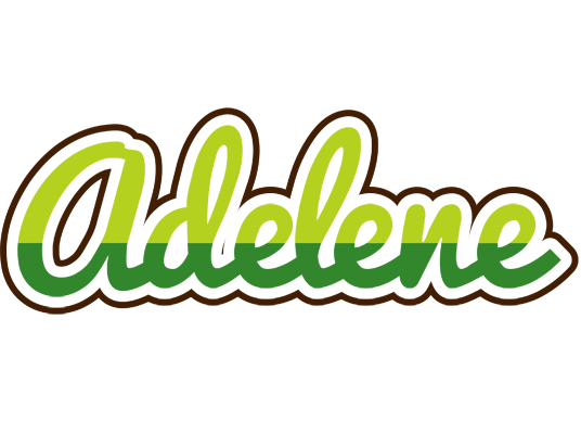 Adelene golfing logo