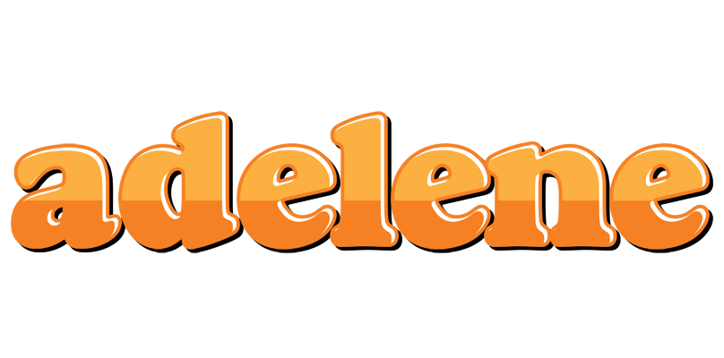 Adelene orange logo