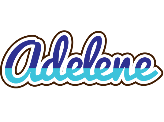 Adelene raining logo