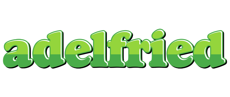 Adelfried apple logo