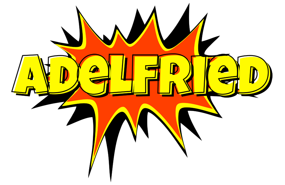 Adelfried bazinga logo