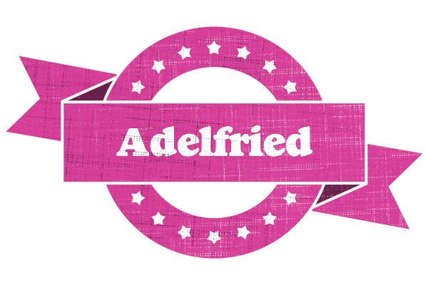 Adelfried beauty logo