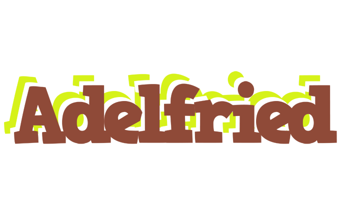 Adelfried caffeebar logo