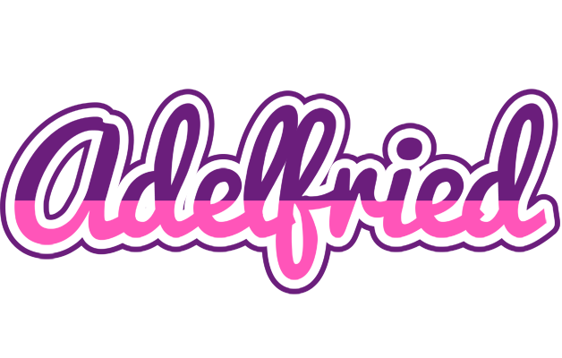 Adelfried cheerful logo