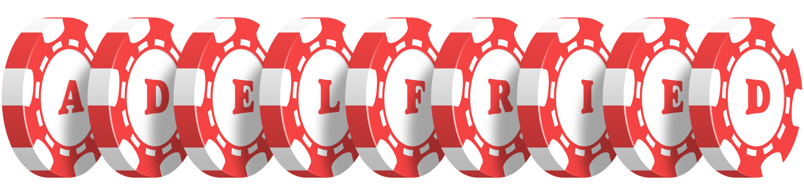 Adelfried chip logo