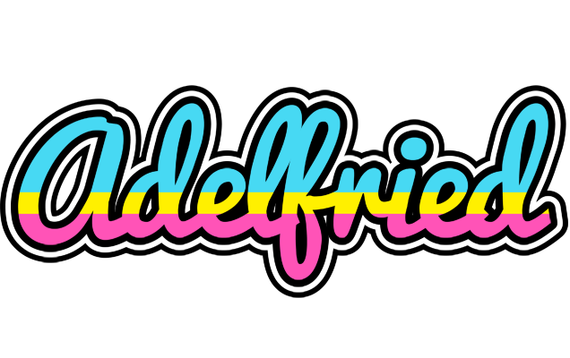 Adelfried circus logo