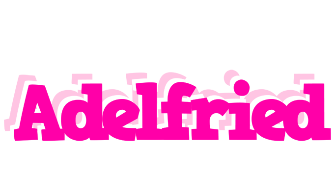 Adelfried dancing logo