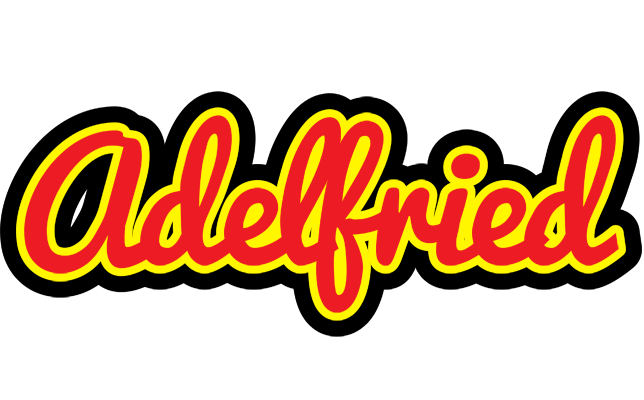 Adelfried fireman logo