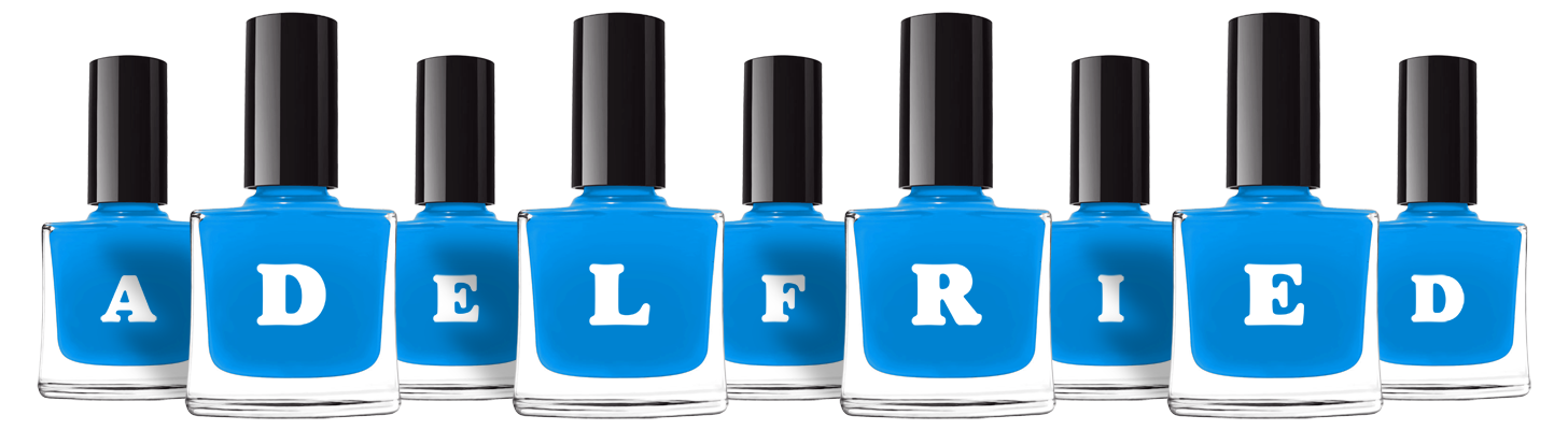 Adelfried glossy logo