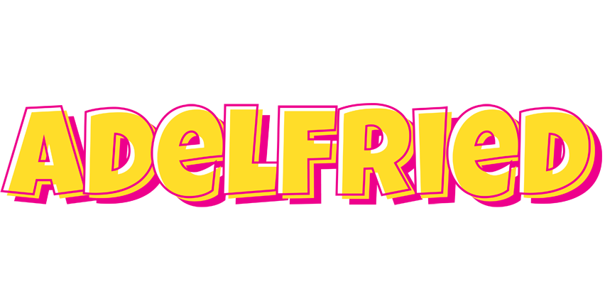 Adelfried kaboom logo