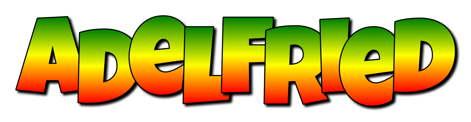 Adelfried mango logo