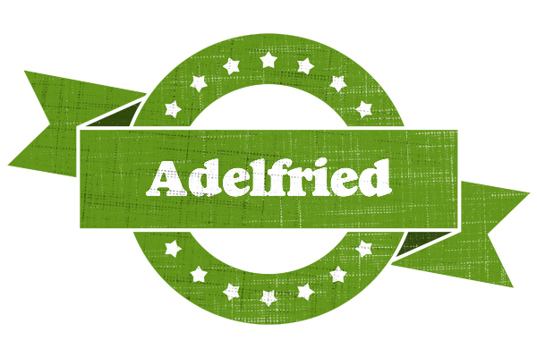 Adelfried natural logo