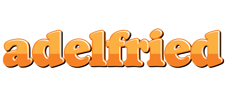 Adelfried orange logo