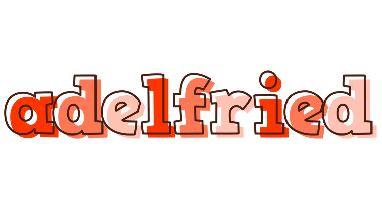Adelfried paint logo